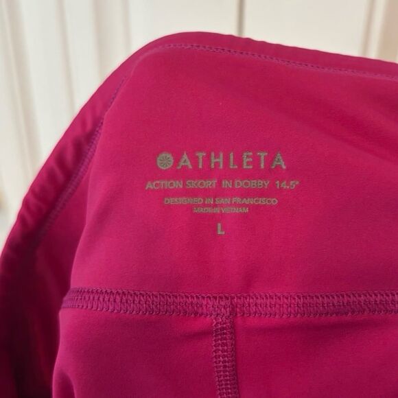 Athleta Action Skort In Doby Purple Skort Size Large‎ - Picture 7 of 9